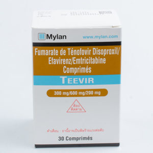 Emtricitabine and Efavirenz, TEEVIR, Tenofovir Disoproxil Fumarate plus