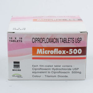 Ciprofloxacin, Microflox - 500